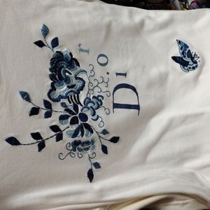 SOLD Vintage embroidery Dior shirt